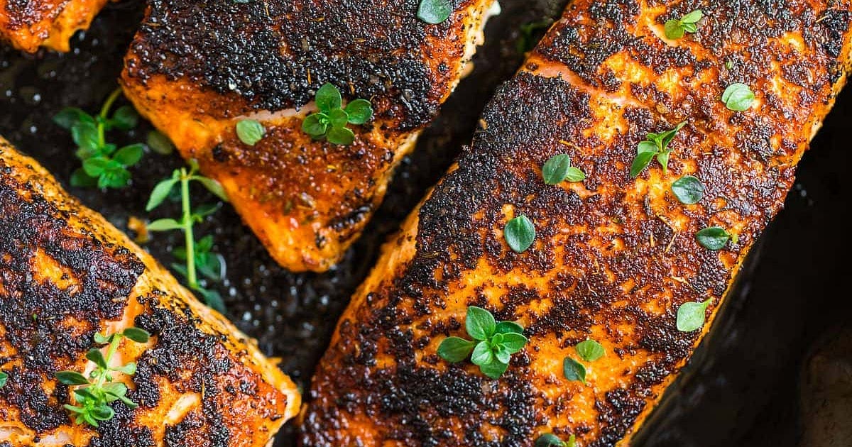 Blackened Salmon Recipe | Samsung Food App