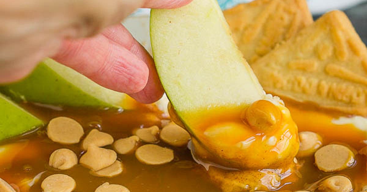 Easy Caramel Cheesecake Dip Recipe | Samsung Food App