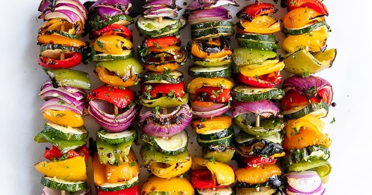 Grilled Veggie Skewers Recipe | Samsung Food App