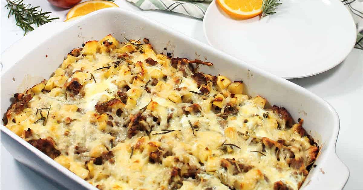 Sausage Egg & Cheese Breakfast Casserole Recipe | Samsung Food App
