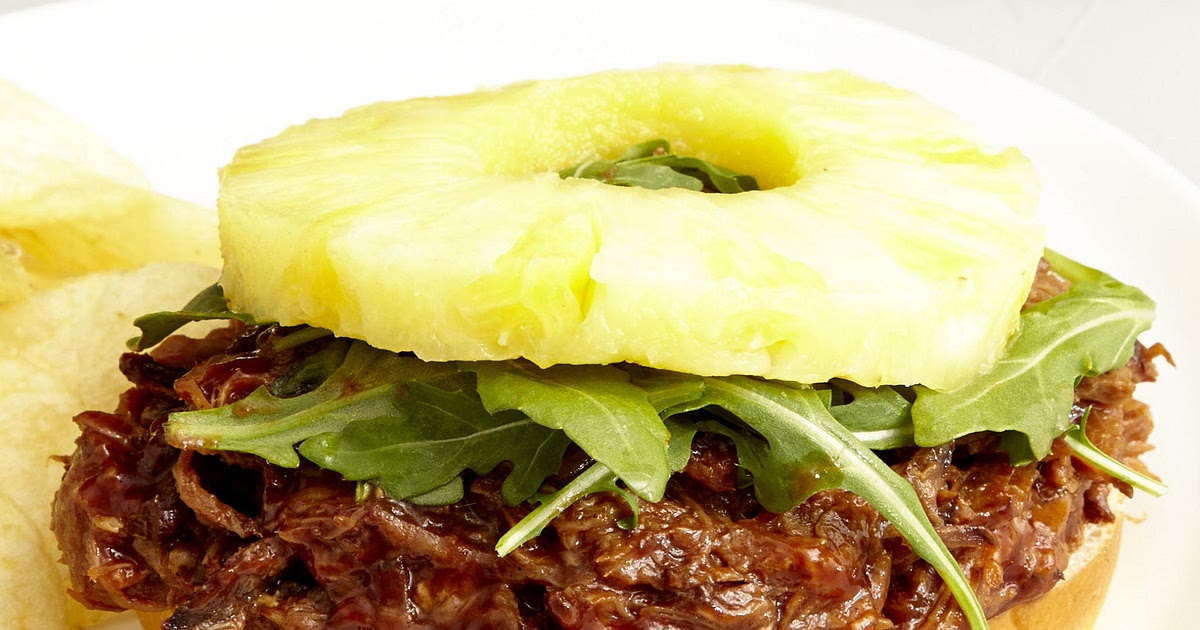 Slow Cooker Hawaiian Pulled Pork Sandwiches Recipe | Samsung Food App