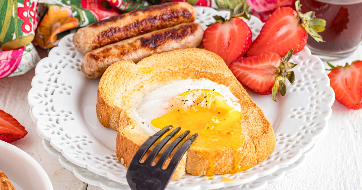 Air Fryer Egg Toast Recipe | Samsung Food App