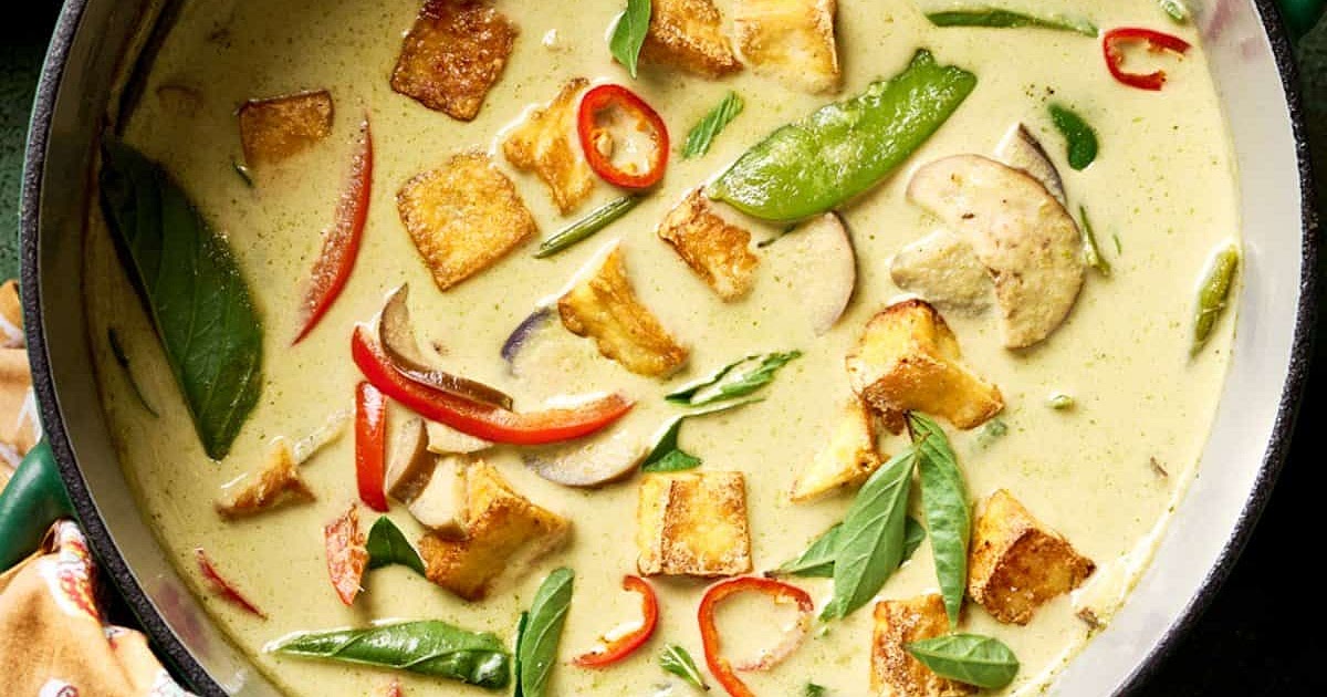 Incredible Vegan Thai Green Curry Recipe | Samsung Food App