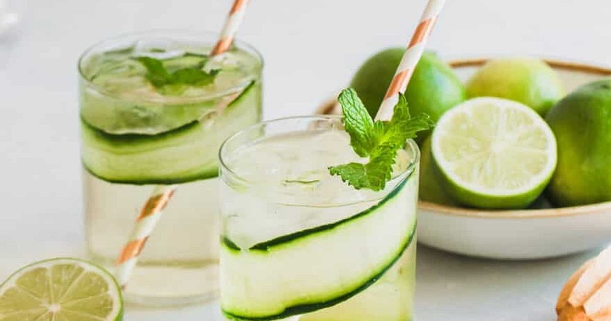 Cucumber Gin and Tonic Recipe | Samsung Food App