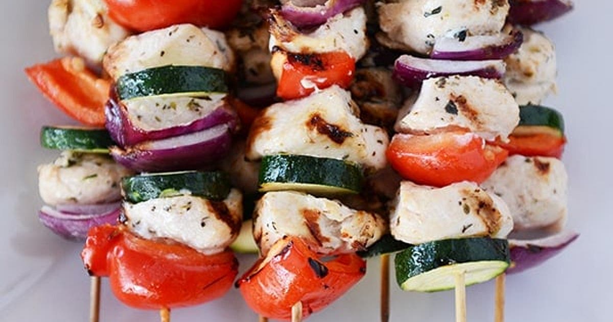 Grilled Greek Chicken Kebabs with Simple Tzatziki Sauce Recipe | Samsung Food App