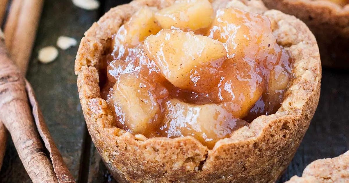 Apple Crisp Cookie Cups Recipe | Samsung Food App