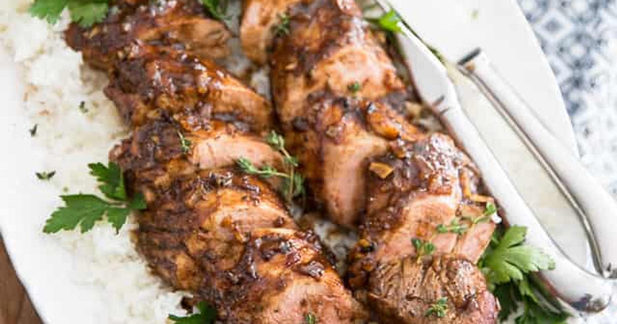 Maple Balsamic Pork Tenderloin Recipe | Samsung Food App