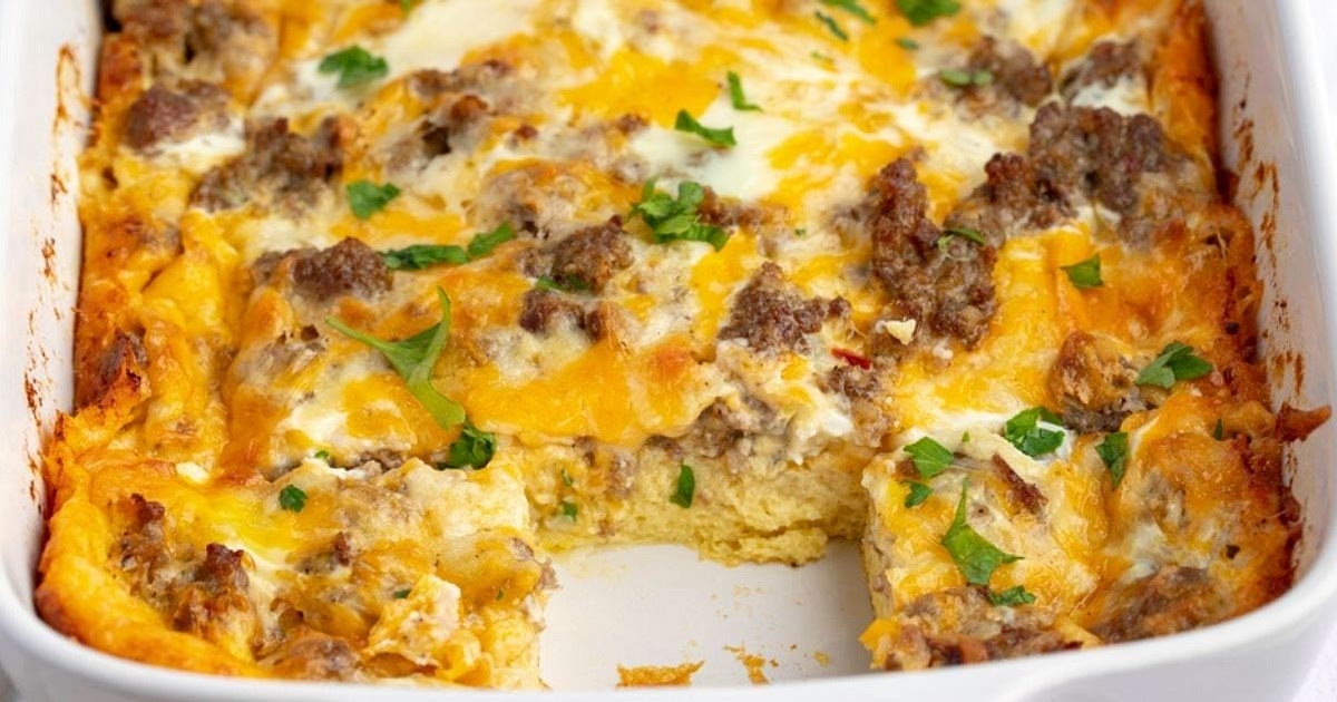 Paula Deen Breakfast Casserole (Easy Recipe) | Samsung Food App