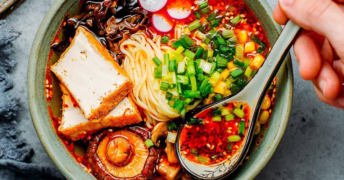 Smoky Vegan Ramen Recipe | Samsung Food App