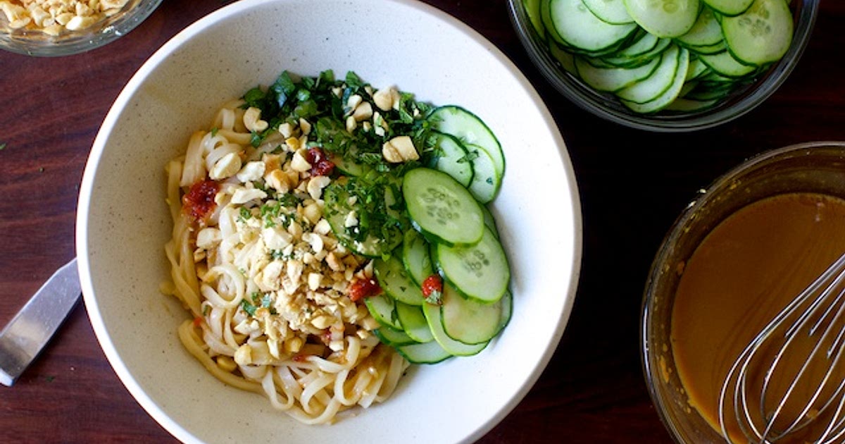takeout-style sesame noodles with cucumber Recipe | Samsung Food App