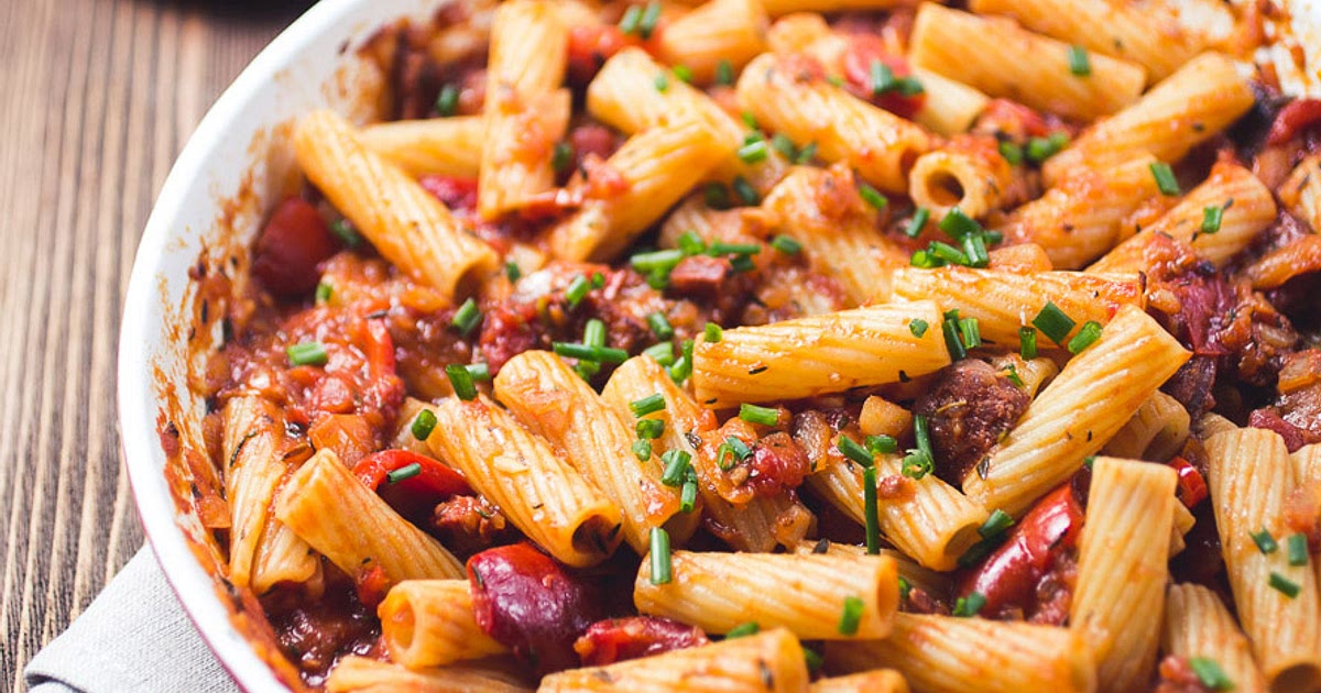 Penne all'arrabbiata with chorizo Recipe | Samsung Food App