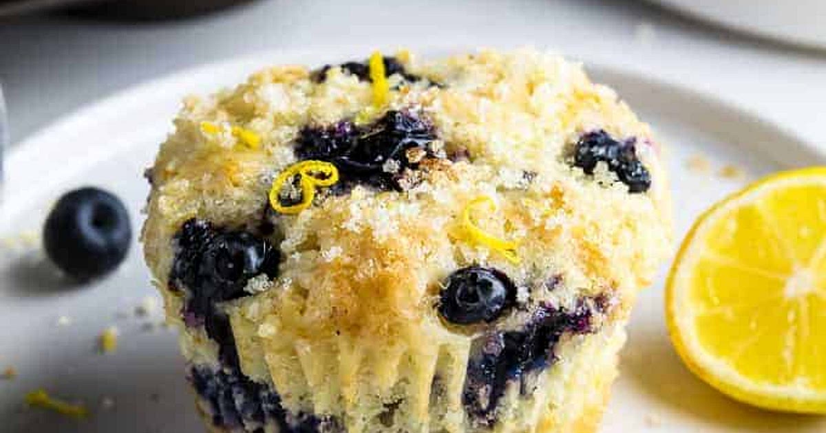 Lemon Blueberry Muffins Recipe | Samsung Food App