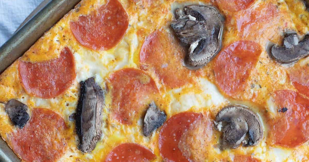 Pizza Sheet Pan Eggs Recipe | Samsung Food App