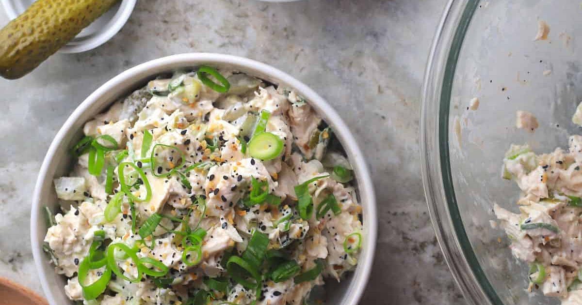 5 Ingredient Chicken Salad Recipe | Samsung Food App