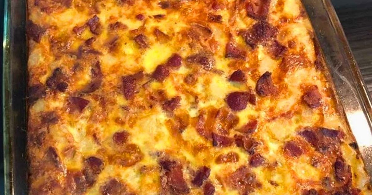 Bacon Egg And Hash Brown Casserole Recipe | Samsung Food App