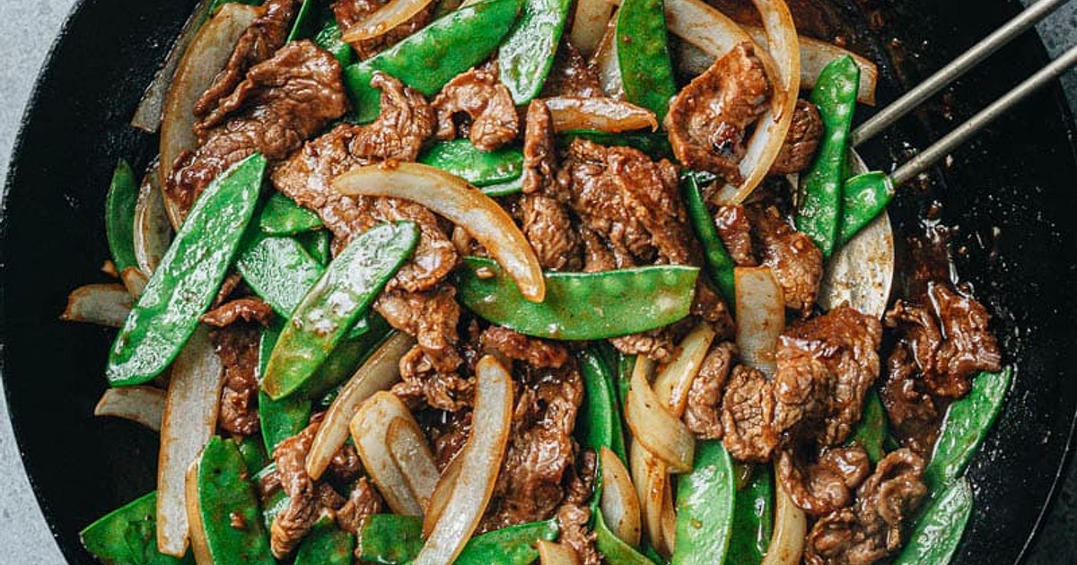 Beef with Snow Peas Recipe | Samsung Food App