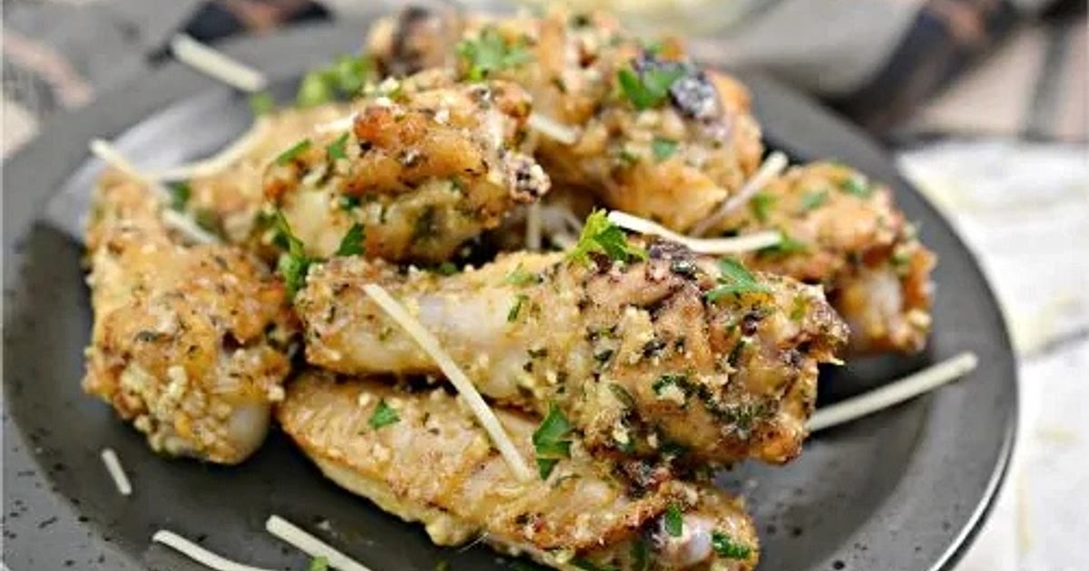 Keto Garlic Parm Wings Recipe | Samsung Food App