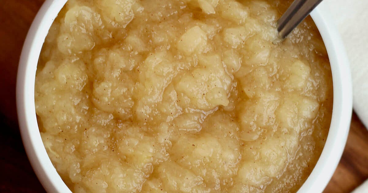 Unsweetened Applesauce Recipe | Samsung Food App
