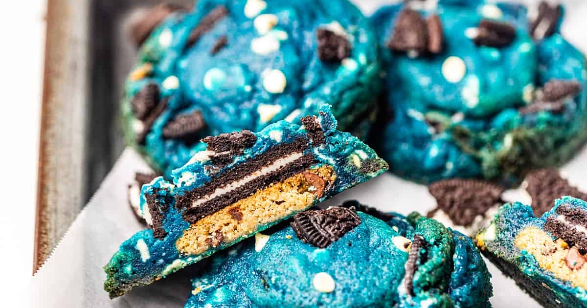 Cookie Monster Cookies Recipe | Samsung Food App