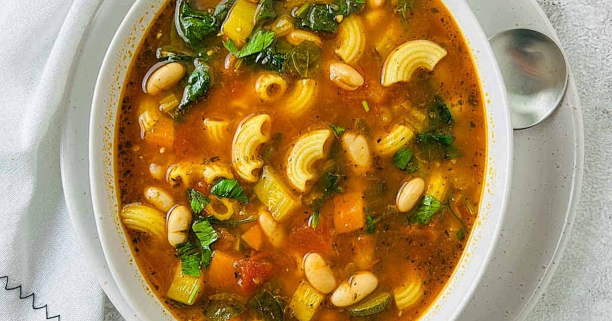 Instant Pot Minestrone Soup Recipe | Samsung Food App