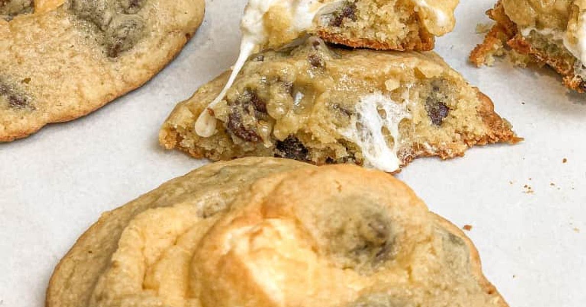 Gooey Marshmallow Chocolate Cookies Recipe | Samsung Food App