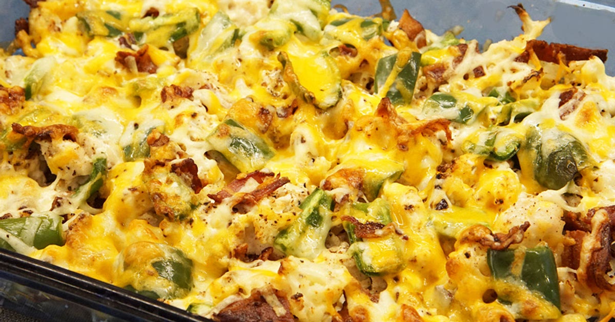 Cauliflower Jalapeno Popper Casserole Recipe | Samsung Food App