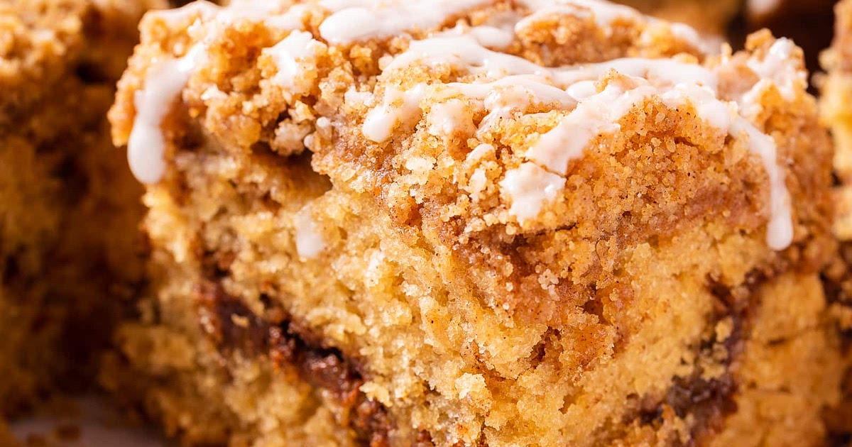 Vegan Coffee Cake with Cinnamon Streusel Recipe | Samsung Food App