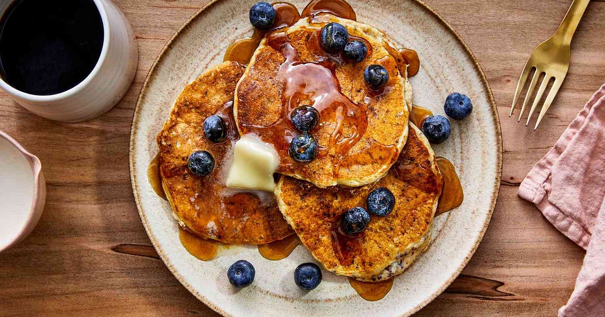 Quinoa Pancakes with Ricotta and Lemon Recipe | Samsung Food App