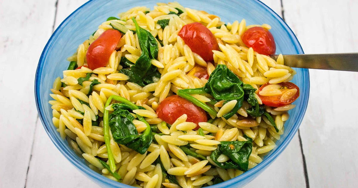 Creamy Spinach Orzo Recipe | Samsung Food App