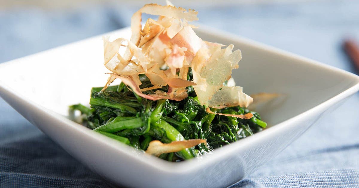 Ohitashi (Japanese Blanched Greens With Savory Broth) Recipe | Samsung Food App