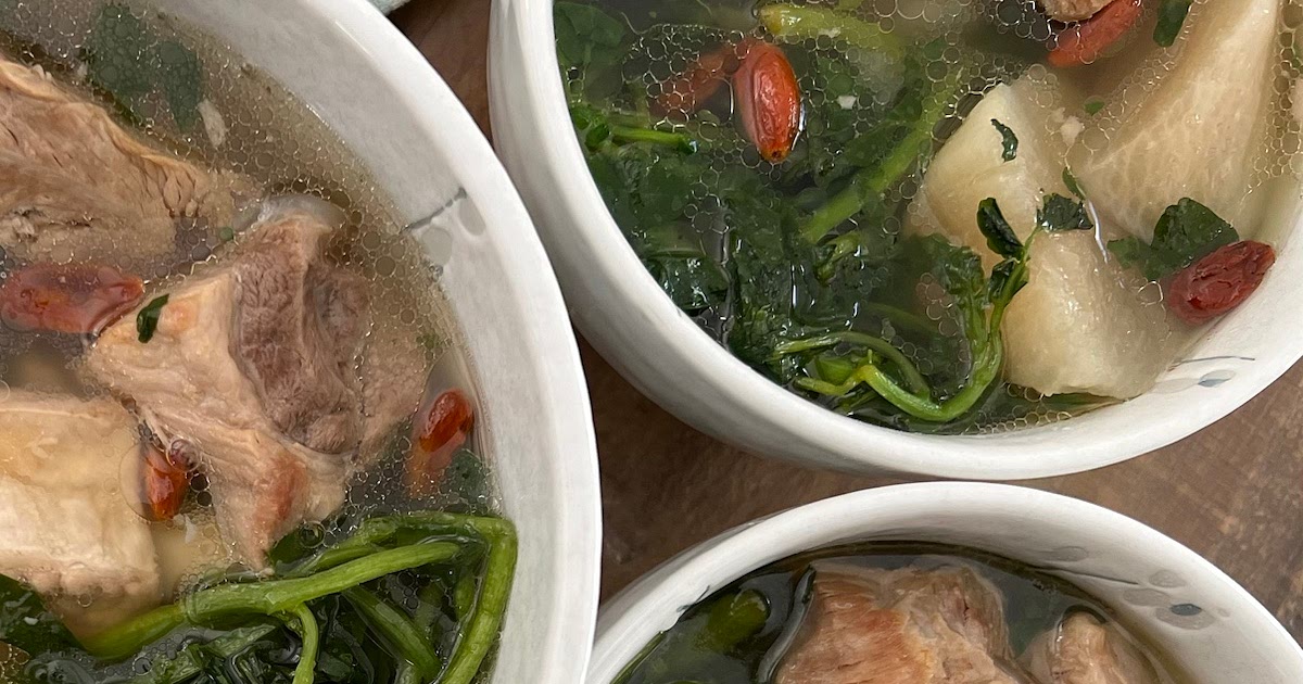 Chinese Watercress Soup (Instant Pot / Pressure Cooker Recipe) Sai Yeung Choi Tong 西洋菜湯 | Samsung Food App