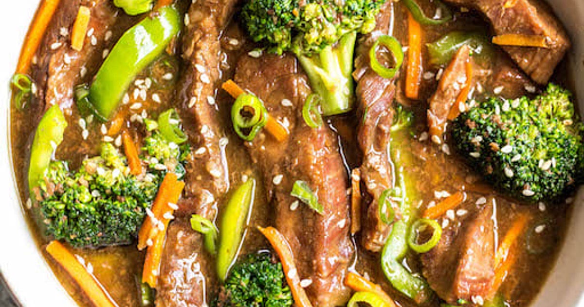 Slow Cooker Mongolian Beef: Whole30, Paleo, Low Carb, GF Recipe | Samsung Food App