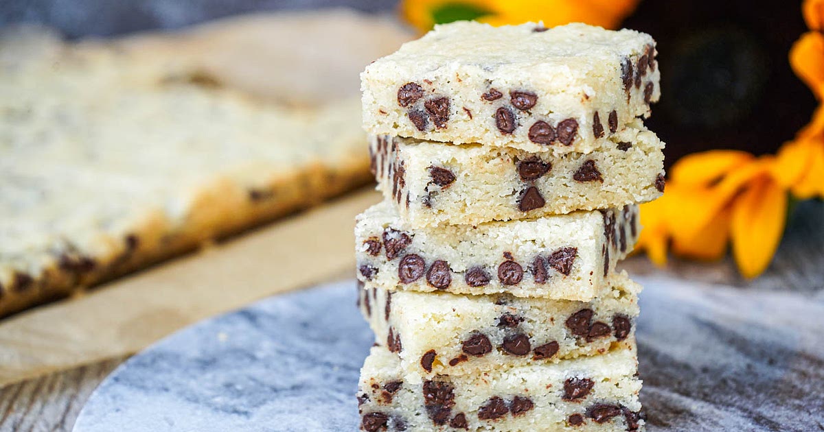Chocolate Chip Shortbread Bars Recipe | Samsung Food App