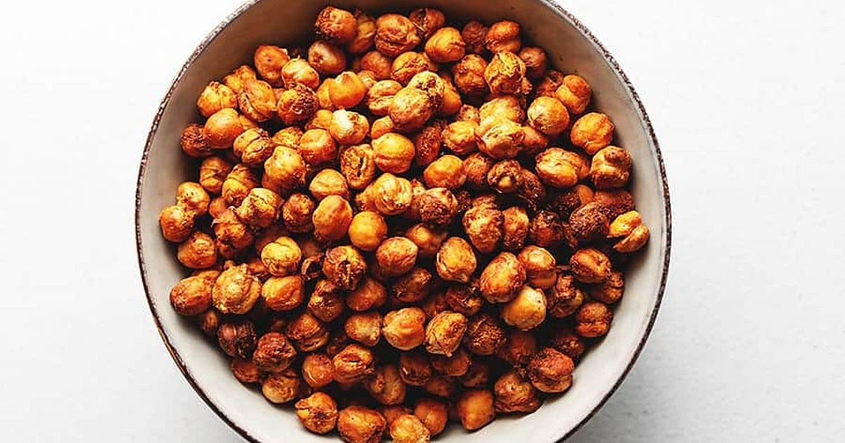 Crispy Chili-Lime Spiced Air Fryer Chickpeas Recipe | Samsung Food App