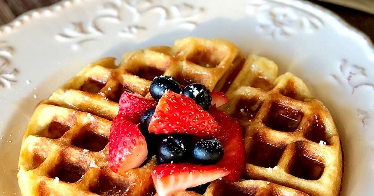 Vanilla Buttermilk Waffles Recipe | Samsung Food App