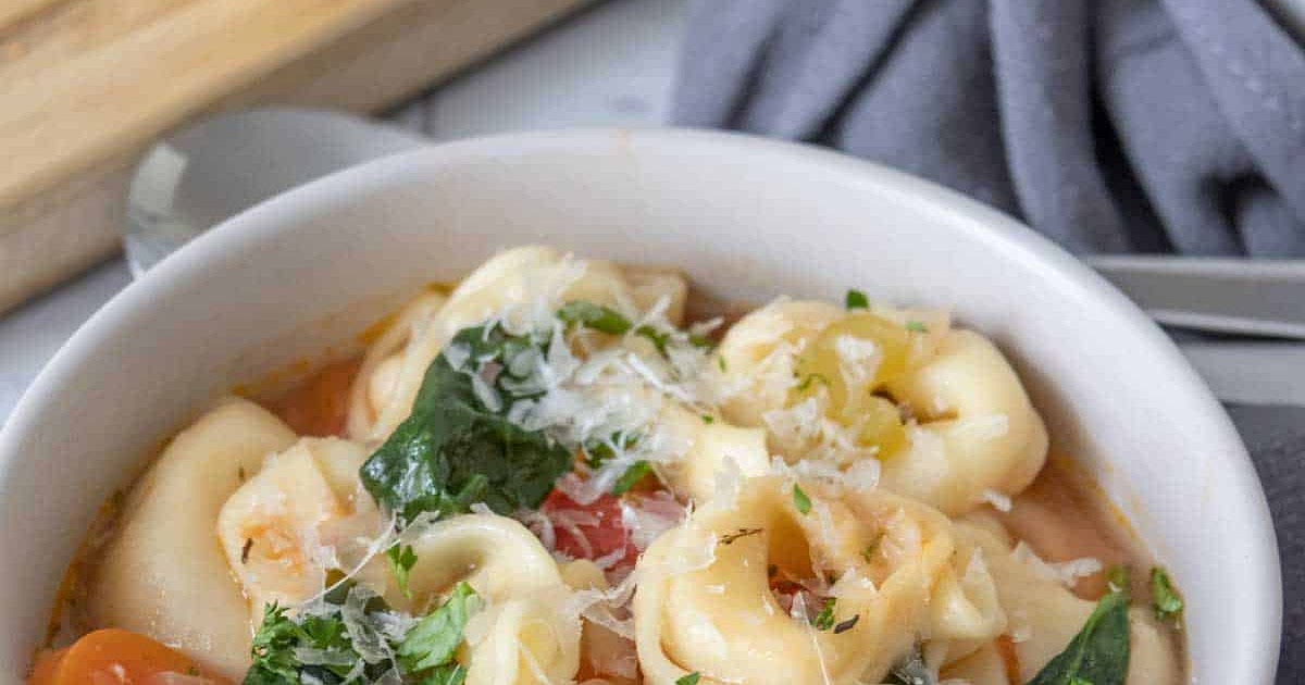 Instant Pot Tortellini Soup Recipe | Samsung Food App