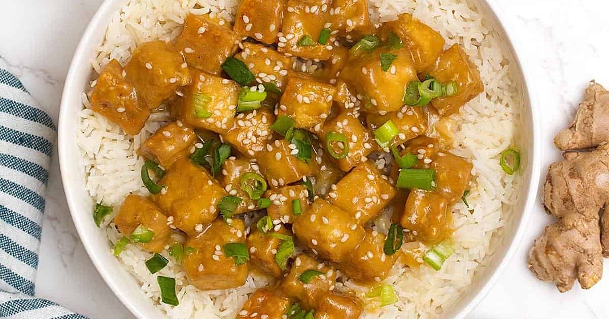 Baked Sesame Ginger Tofu Recipe | Samsung Food App