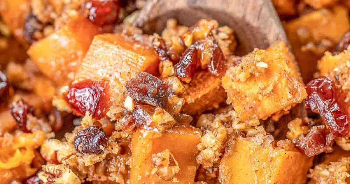 Cranberry Pecan Sweet Potato Casserole Recipe | Samsung Food App