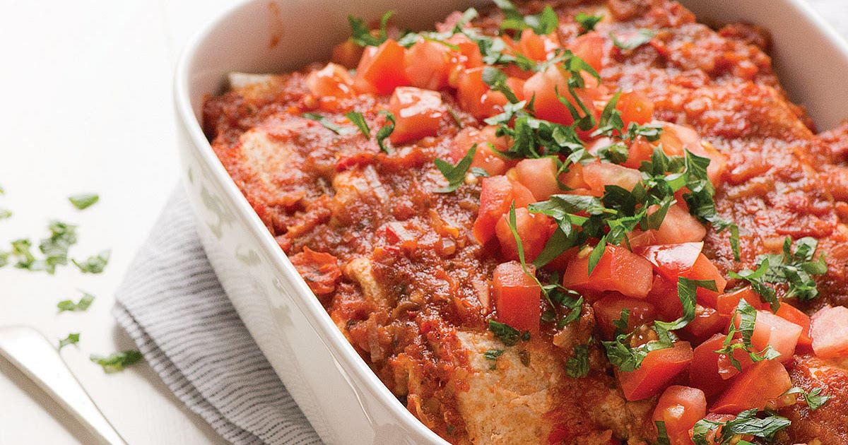 Sweet Potato Enchiladas Recipe | Samsung Food App