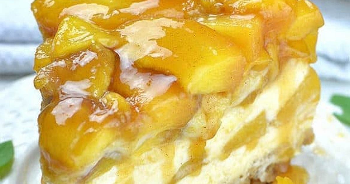 Peach Cobbler Cheesecake Recipe | Samsung Food App