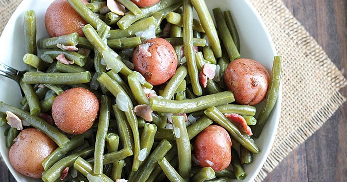 Southern Style Green Beans & New Potatoes Recipe | Samsung Food App