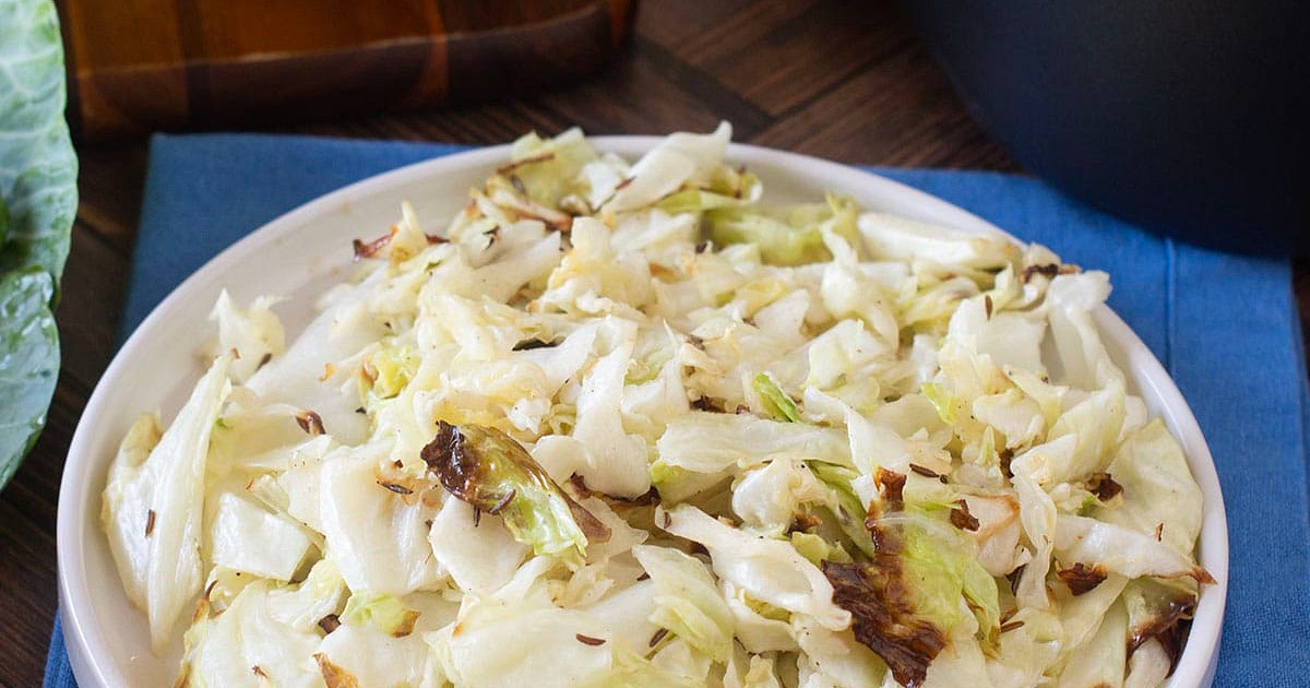 Air Fryer Cabbage Recipe | Samsung Food App