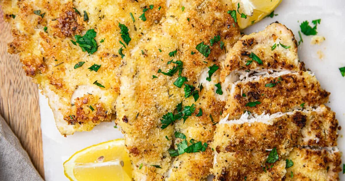 Parmesan Crusted Chicken Recipe | Samsung Food App