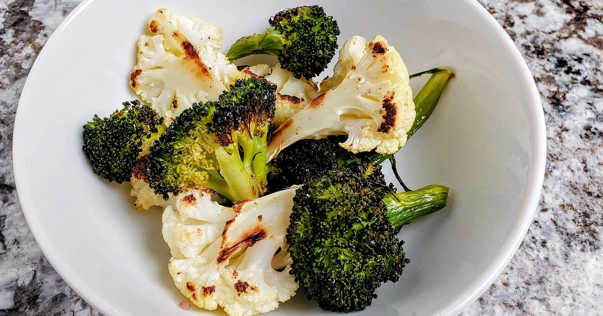 Roasted Broccoli and Cauliflower Recipe | Samsung Food App
