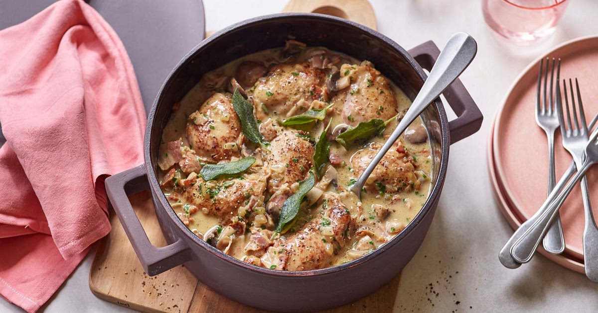 Rather special chicken and herb casserole Recipe | Samsung Food App