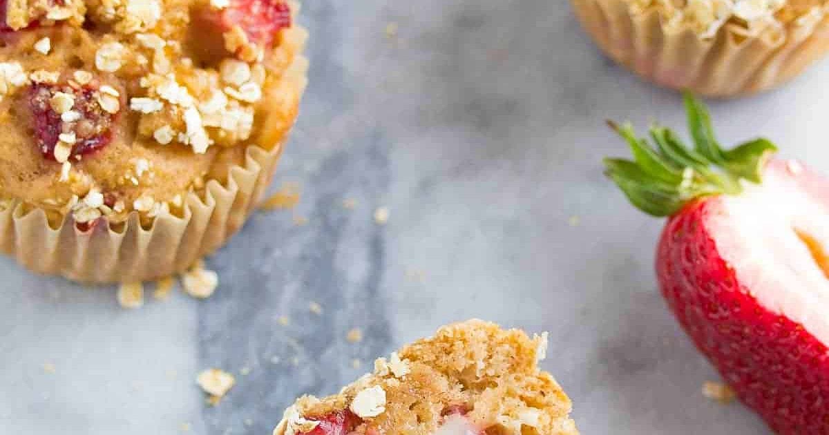 Healthy Strawberry Apple Crumble Muffins Recipe | Samsung Food App