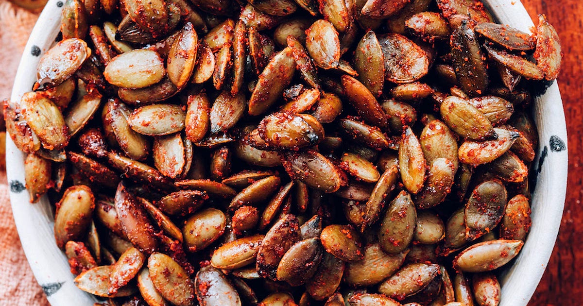 Chili Lime Roasted Pepitas (5 Ingredients!) Recipe | Samsung Food App