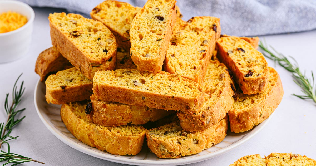 Cheddar Biscotti Recipe | Samsung Food App