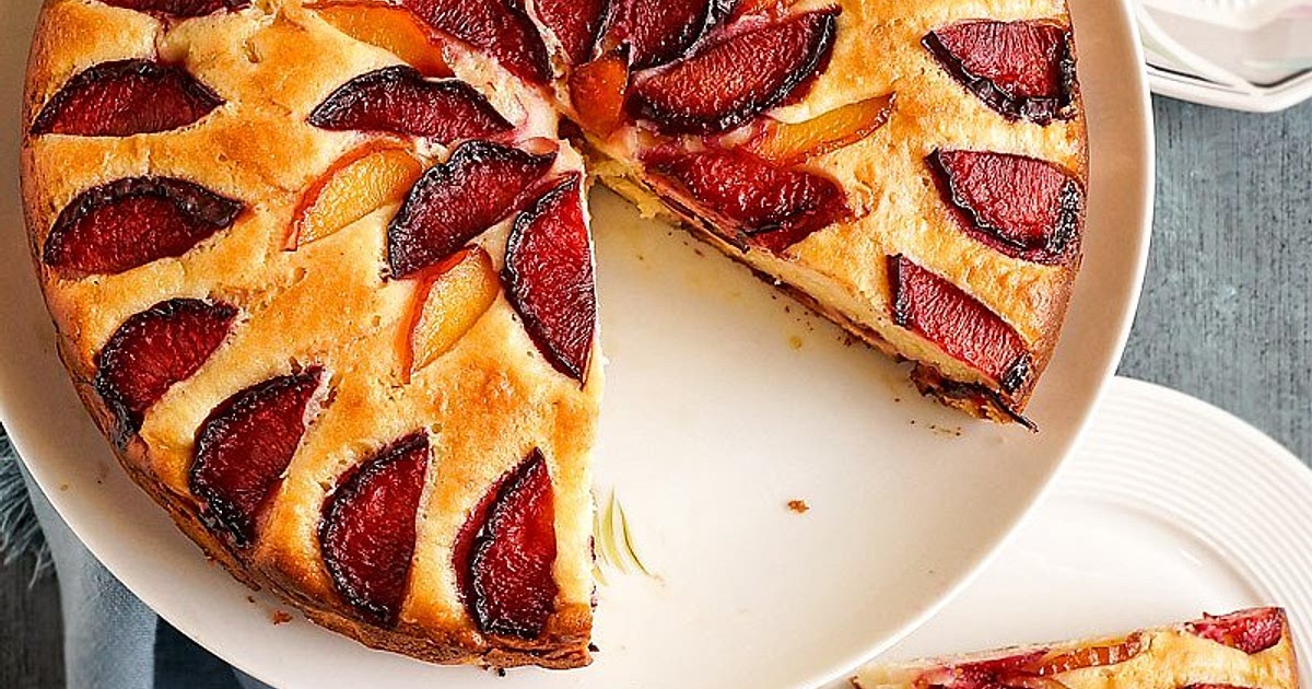 Plum Ricotta Cake Recipe | Samsung Food App