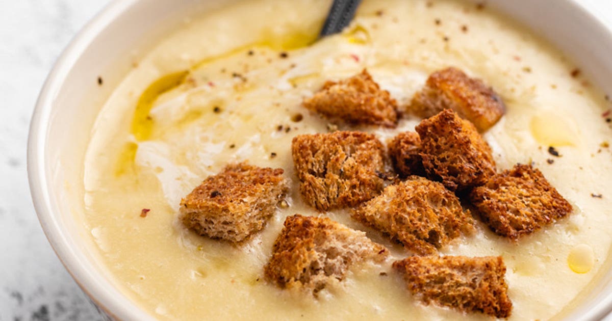 CREAMY ROASTED GARLIC POTATO SOUP (VEGAN) Recipe | Samsung Food App
